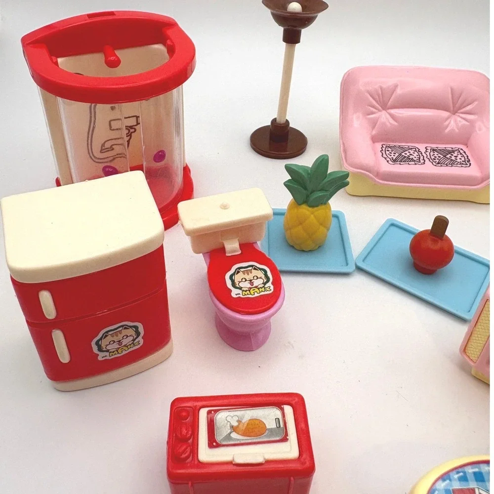 Mixed Lot My Sweet Home Playset Replacement Doll House Furniture Toys Mr. Manx